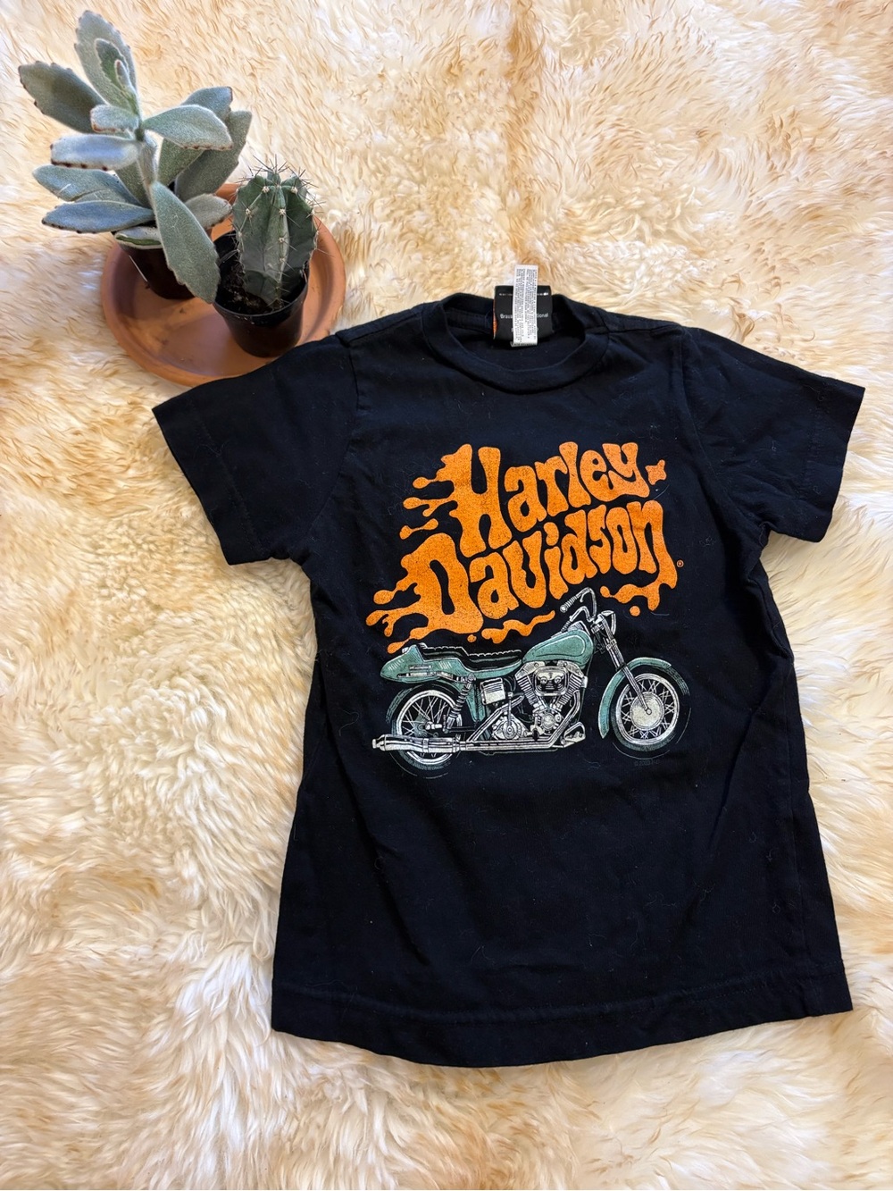 4T Harley-Davidson Toddler Black T-Shirt badlands Sturgis South Dakota